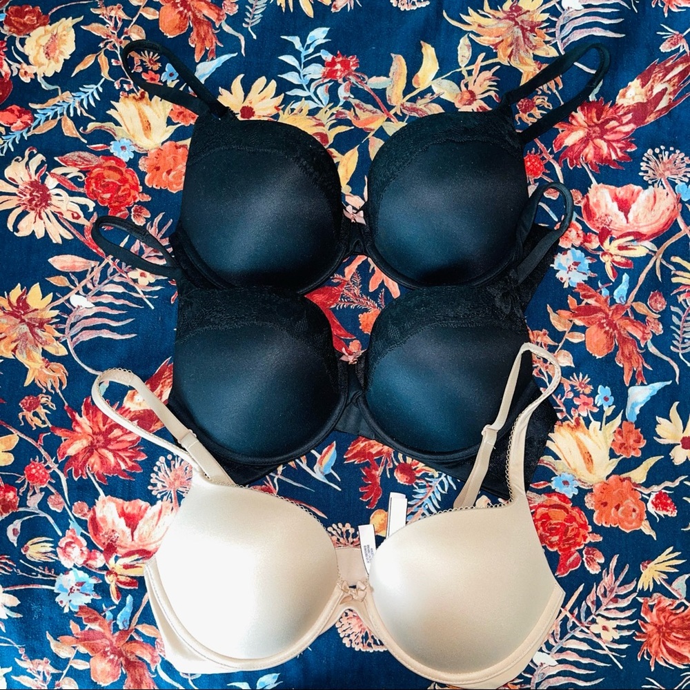 Victoria Secret Body by Victoria Perfect Shape Push-Up Bras Bundle